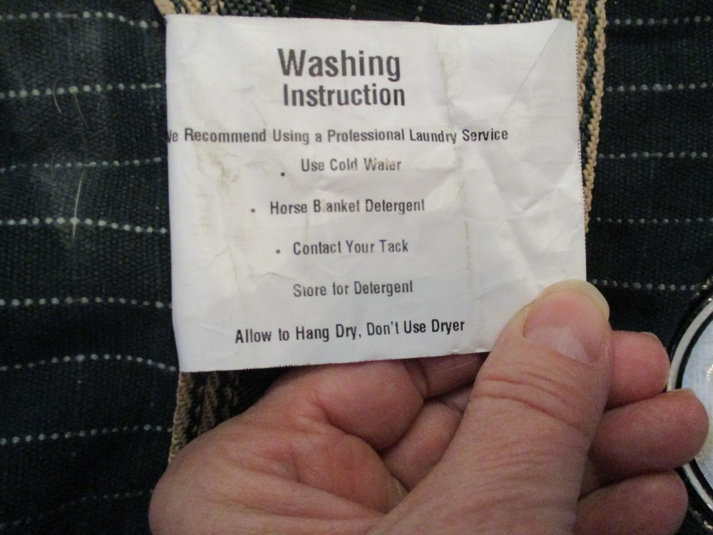 72'' Jeffers equine basic canvas turnout blanket wool felt lined, or use stable