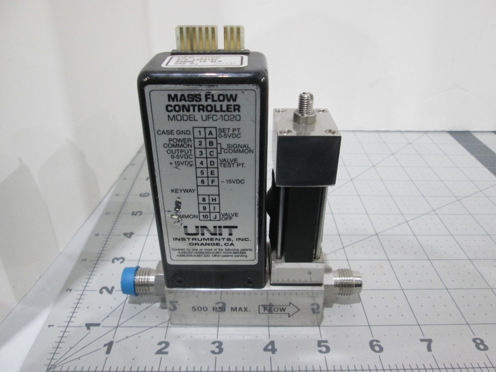 Unit, UFC-1020, Mass Flow Controller, O2, 10 SLM, Used