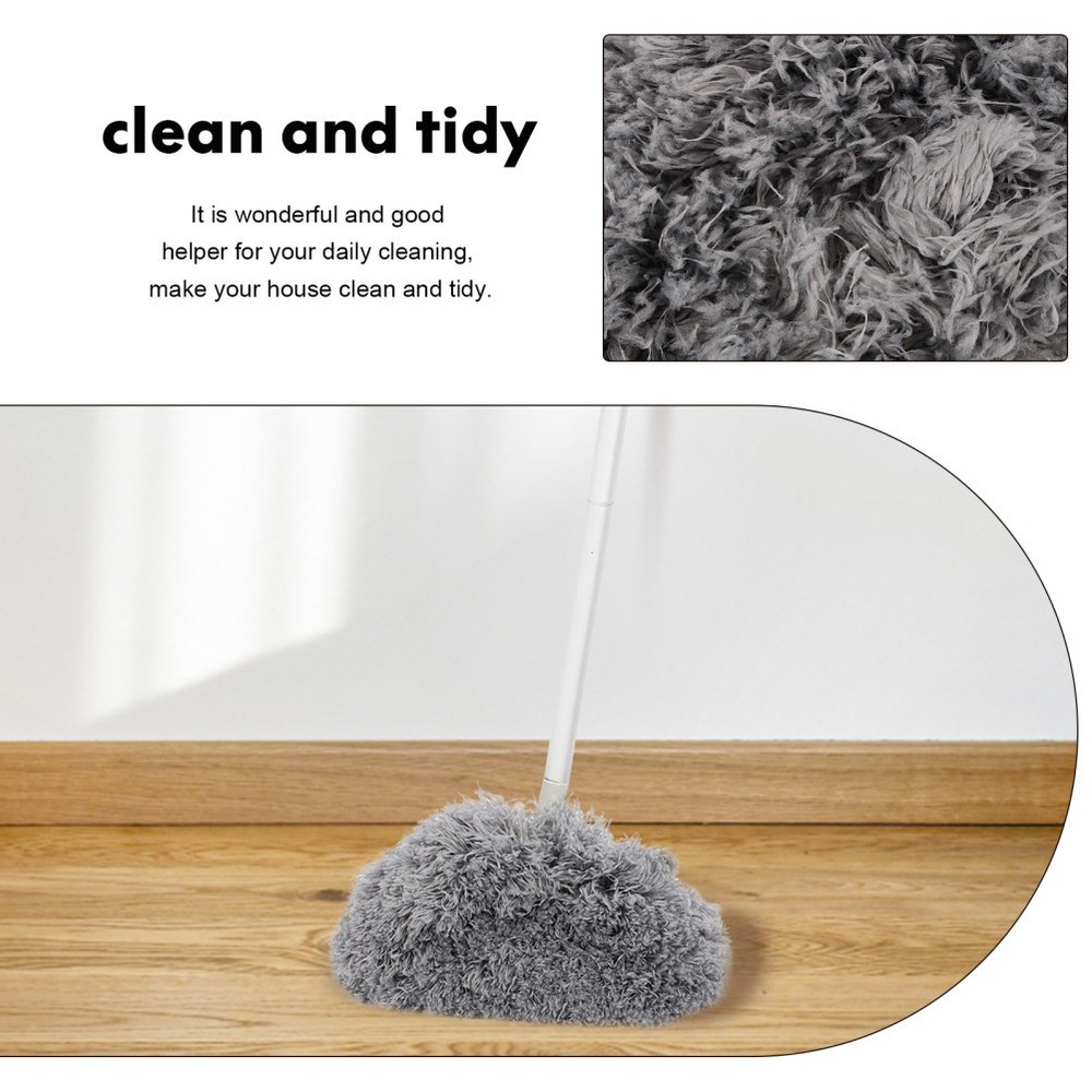 Ceiling Fan Extendable Duster Cobweb Duster with Extension Pole for Cleaning