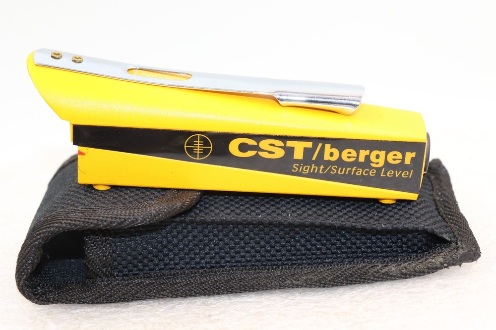 CST/ Berger Sight/Surface Hand Level with Belt Sheath