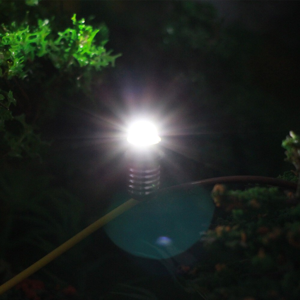 E501W 10pcs Bright White LED Screw Bulb E5 E5.5 12V H0/TT/N Scale