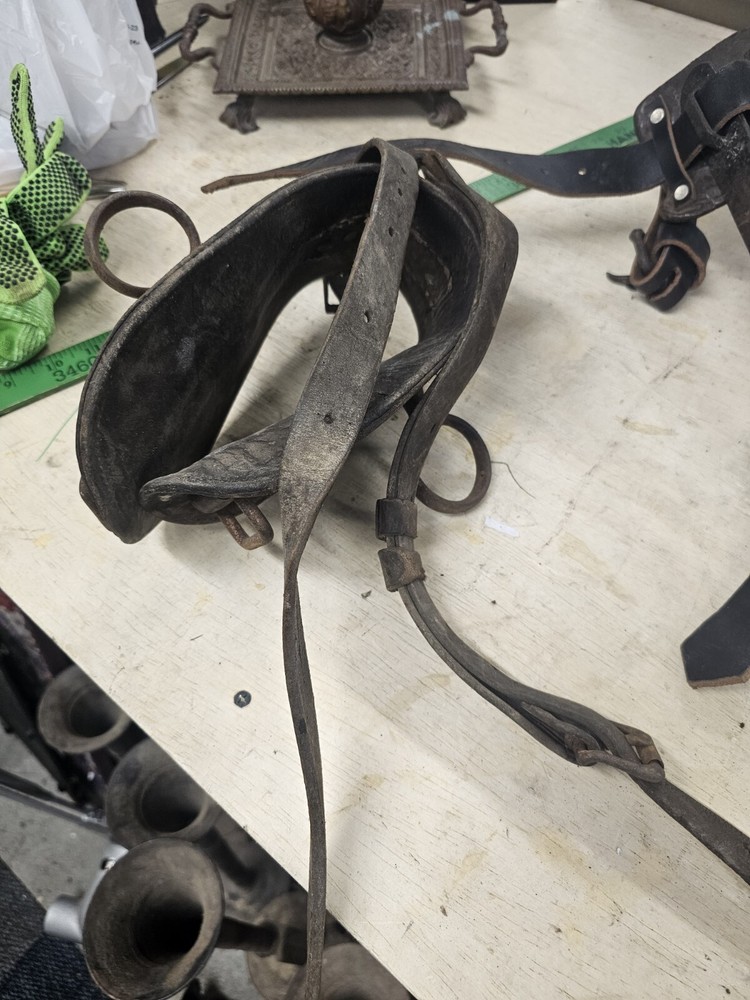 Vintage Bell System Set Buckingham Lineman Pole Climbing Spikes