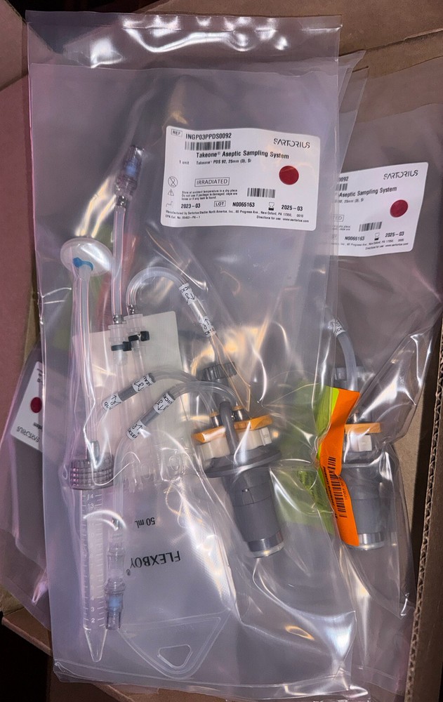 5 x Sartorius Takeone Aseptic Sampling Device INGP03PPDS0092