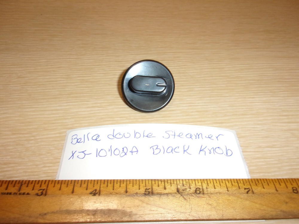 BELLA DOUBLE STEAMER MODEL XJ-10102A BLACK TIMER KNOB ONLY
