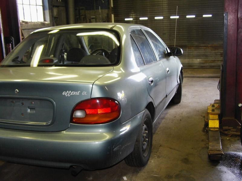 97 HYUNDAI ACCENT ENGINE ECM ELECTRONIC CONTROL MODULE