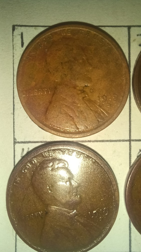 1919 S wheat penny, #1