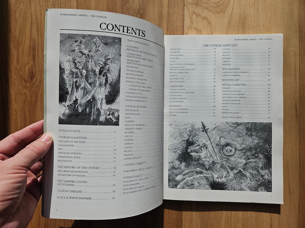 Warhammer Armies Undead Supplement (1994, Games Workshop)