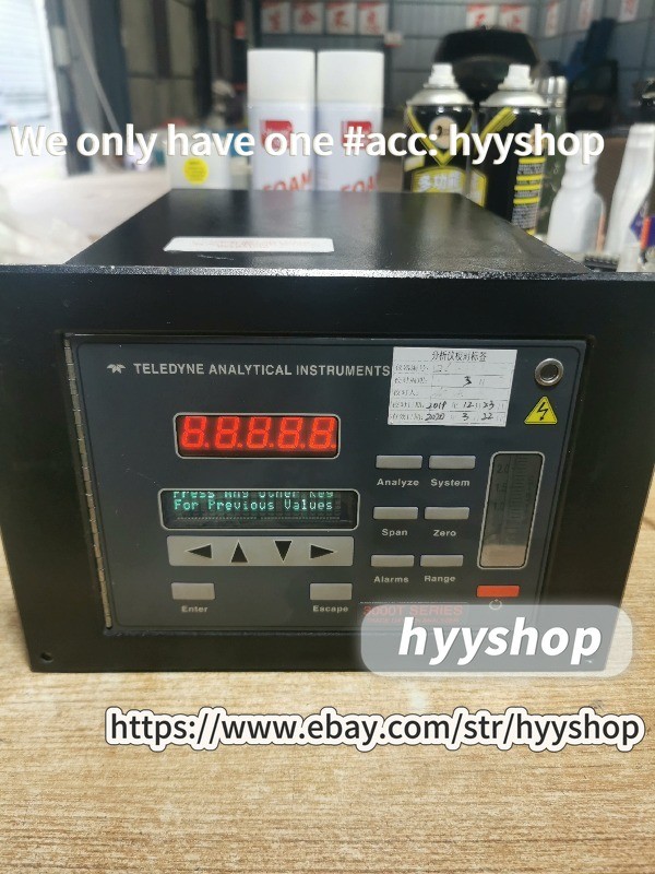 1PCS TELEDYNE trace oxygen analyzer, 3000TSERIES /hyy