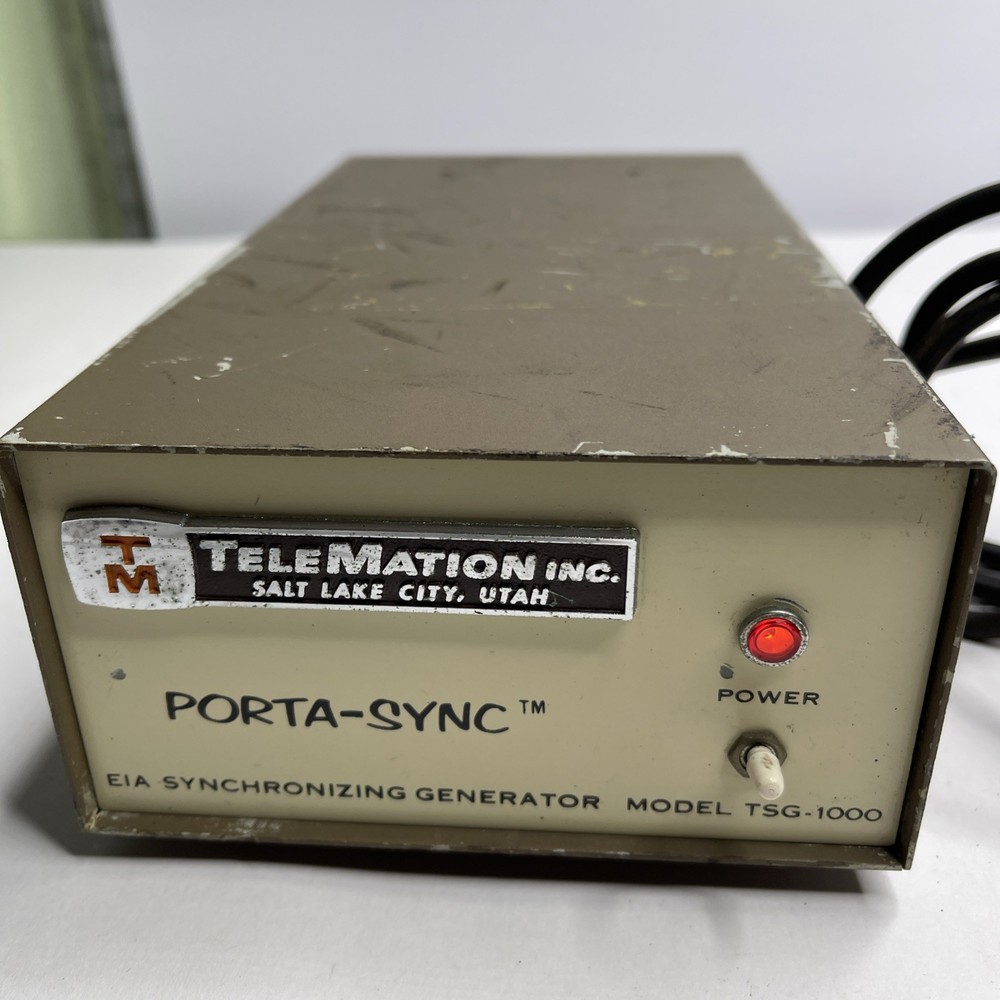 Telemation Porta-Sync EIA Synchronizing Generator TSG-1000