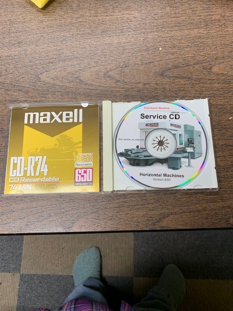 Cincinnati Milacron Service CD Horizontal Machines Version 9/00