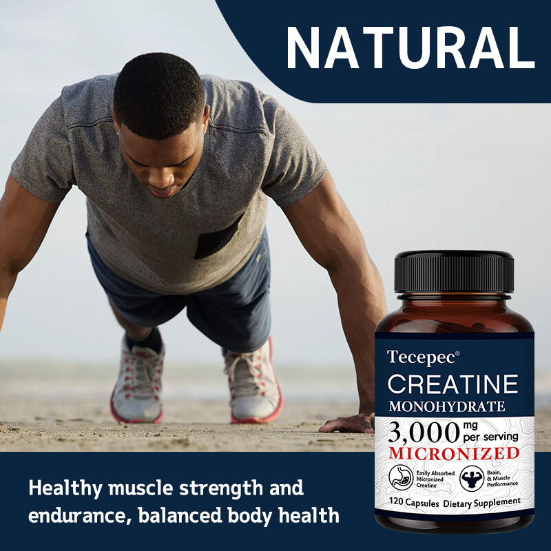 Creatine Monohydratea Capsules Improve Endurance Promote Muscle Development 120