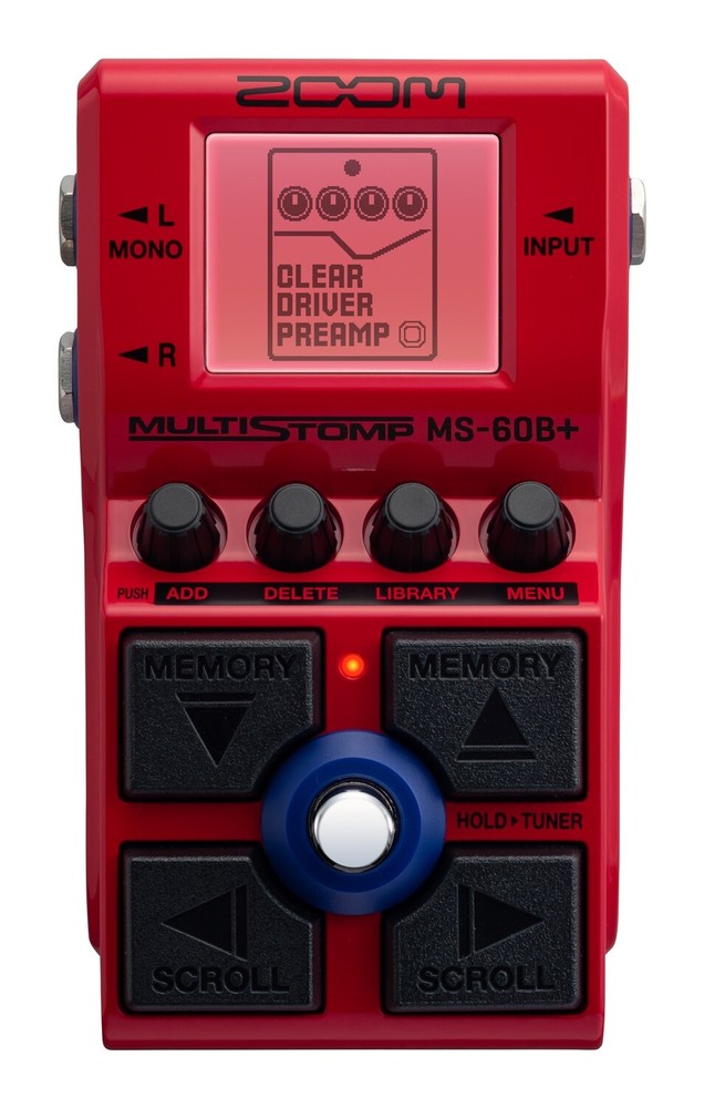 ZOOM MS-60B+ MultiStomp for Bass