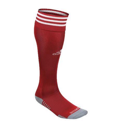 Adidas Medium Copa Zone IV Over the Calf Socks Arch Ankle Compression  Red