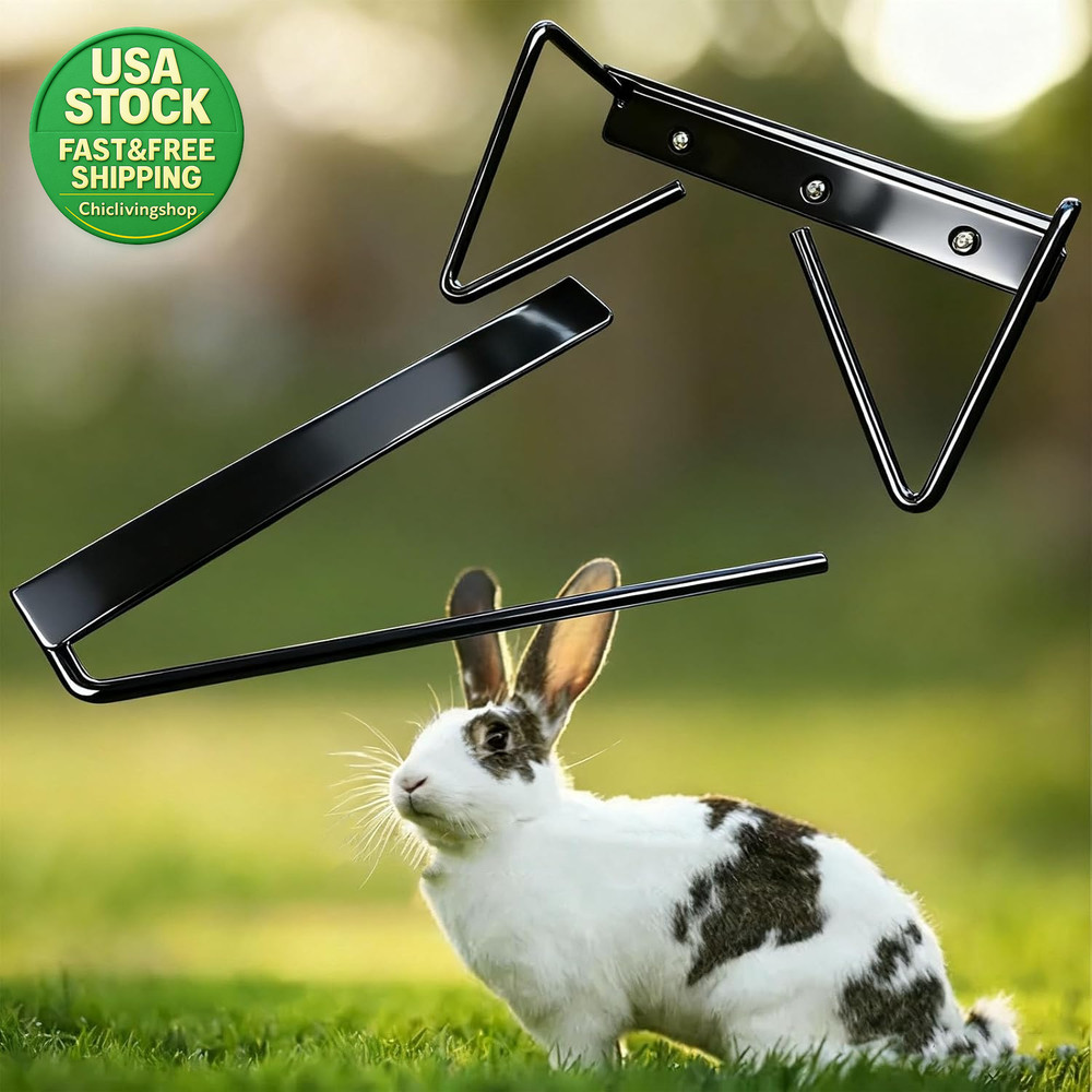Rabbit Dislocator Skinning Tool Set Metal Dispatcher for Efficient Game