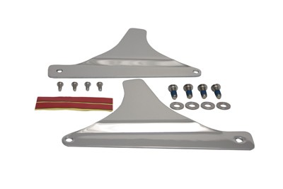 Sissy Bar Side Plates fits Harley Davidson