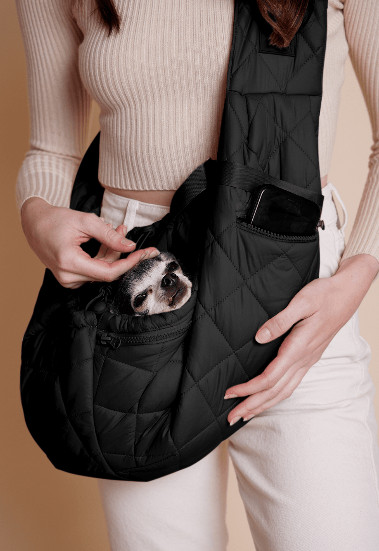 MAXBONE Eco Packable Sling Pet Carrier - Black