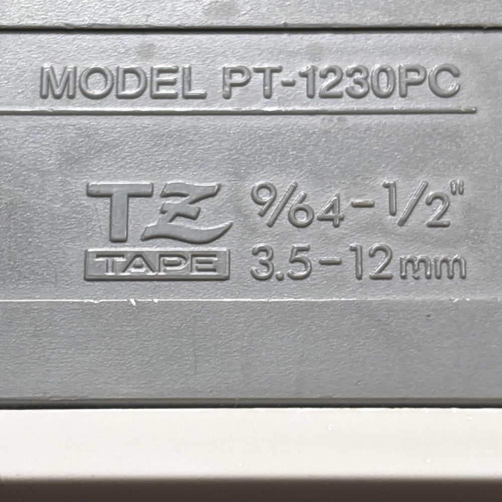 Brother P-Touch PT-1230PC PC-Connectable Label Maker With USB Tested