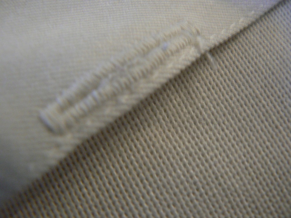 TWO WHITE BERET COVERS with BUTTONS