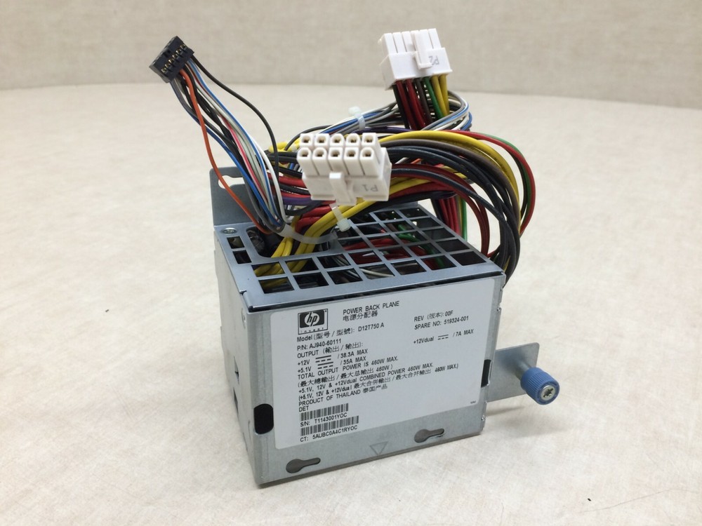HP AJ940-60111 D12T750 A Power Back Plane Regulator Module