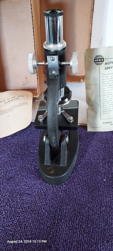 Vintage Par C Model 101 Tiny Microscope