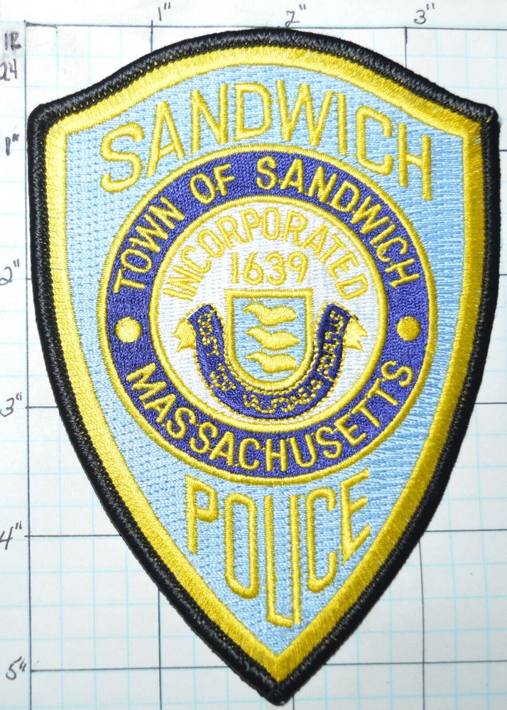 MASSACHUSETTS, SANDWICH POLICE DEPT PATCH