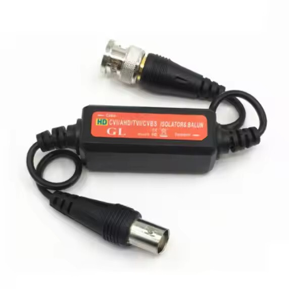 2pcs/lot Ground Loop Filter Video Surveillance BNC Isolator