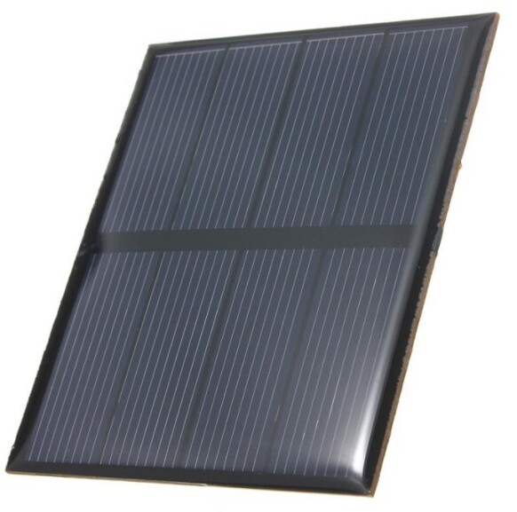 0.6W 2V solar panel, solar droplet adhesive small panel, 82 * 70MM solar panel
