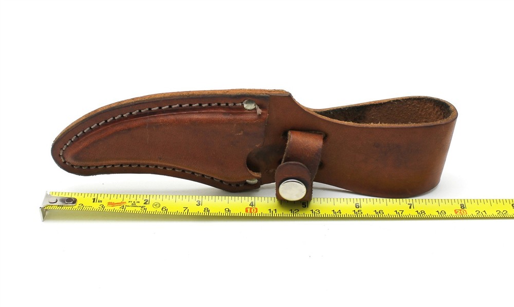Brown Genuine Leather Knife Case