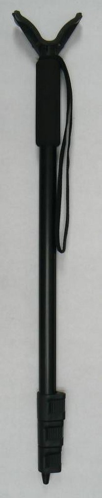 Monopod Shooting Stick, 61" Max Height, Black