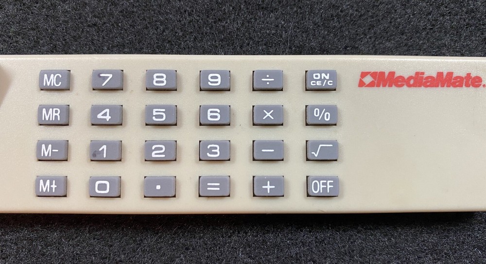 MediaMate SolarPowered Keyboard Calculator