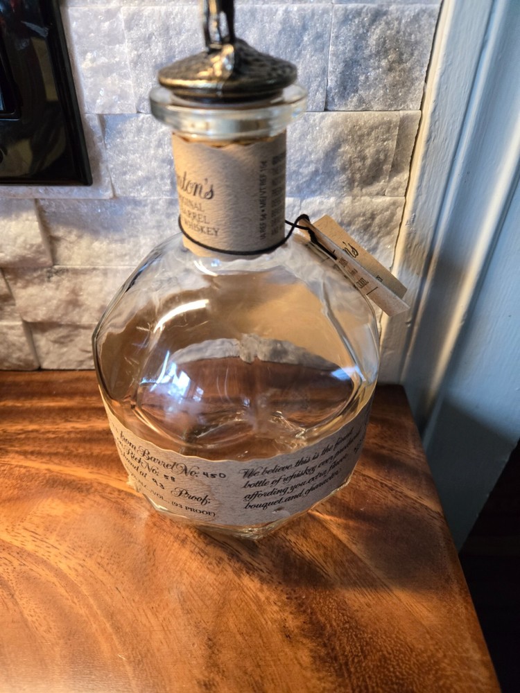 Blanton Bourbon Bottle with B Stopper