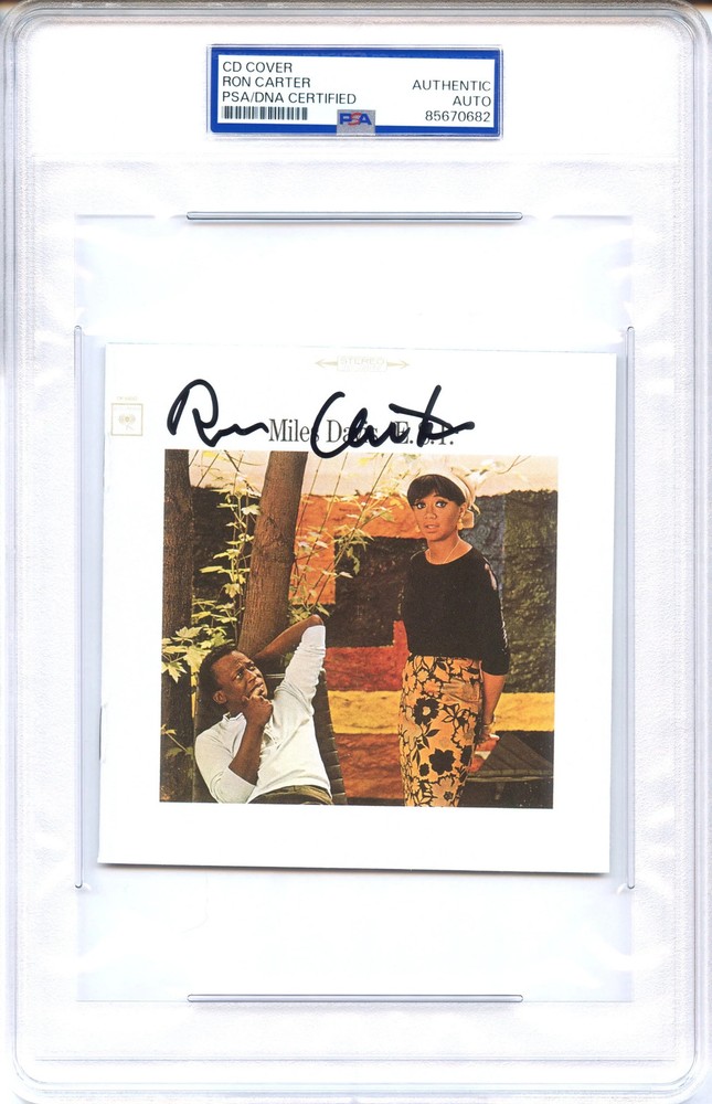Ron Carter Signed Autographed CD Cover “E.S.P.” PSA/DNA Authenticated