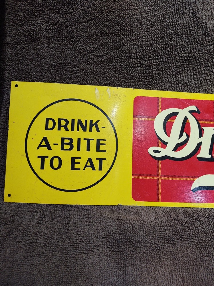 VINTAGE DR PEPPER SIGN