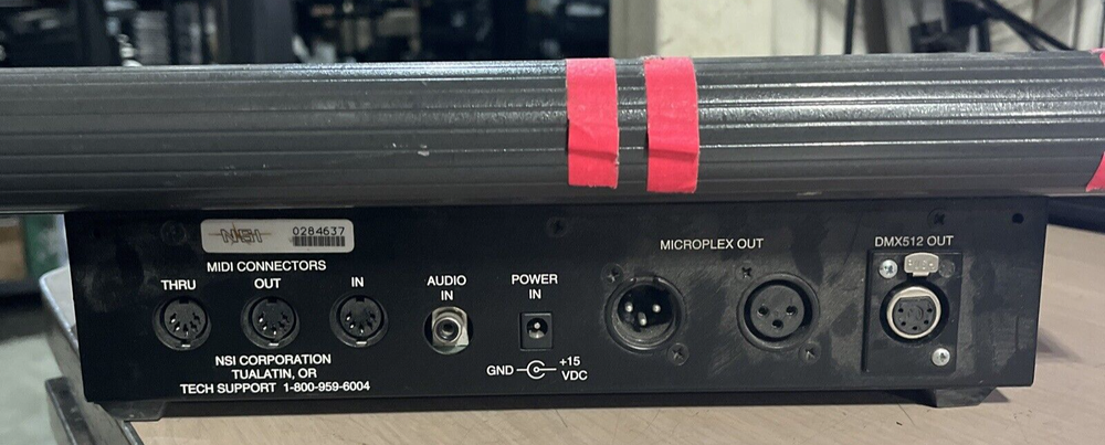 NSI MC 6300 MEMORY LIGHTING CONSOLE