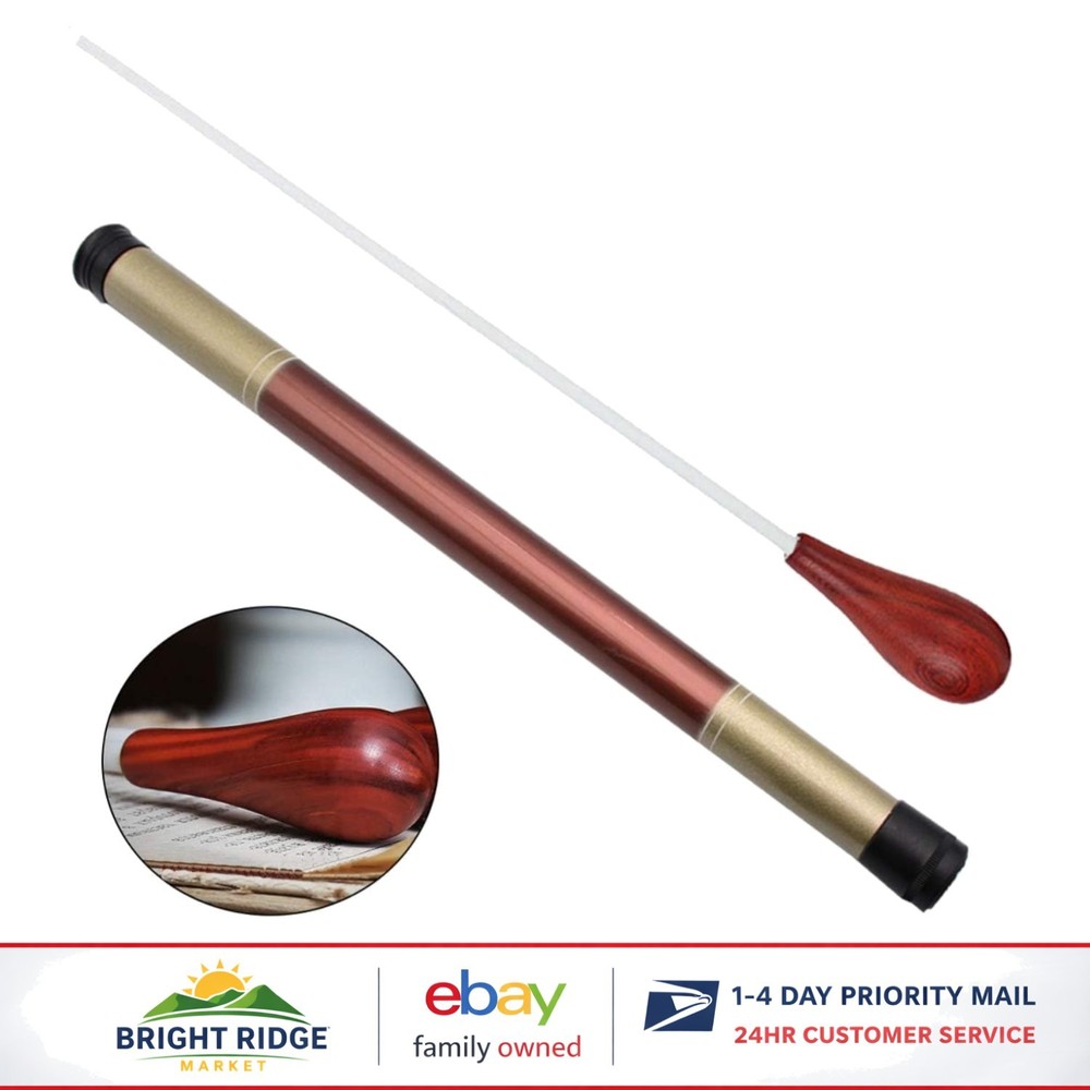 Durable Conducting Baton with Comfortable Wood Handle for Symphony Performances