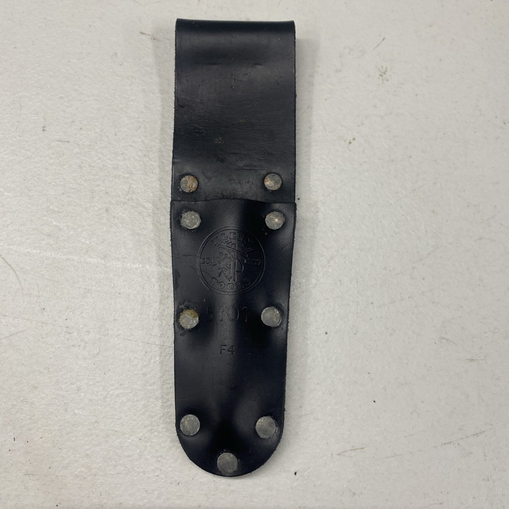 KLEIN TOOLS 5101 Black, Tool Sheath, Leather F4