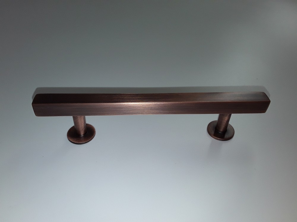 8" DIEHI ADJUSTABLE BRASS CABINET PULL-ANTIQUE COPPA