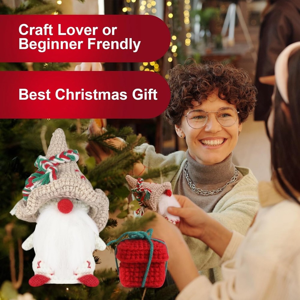 Crochet Kit for Beginners Starter Kit Amigurumi Crochet Step-by-Step Tutorial