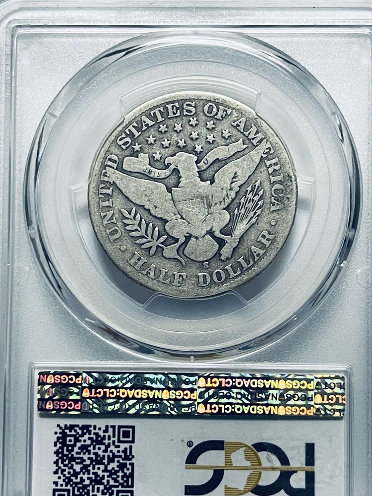 1904-S Barber Half Dollar PCGS G06