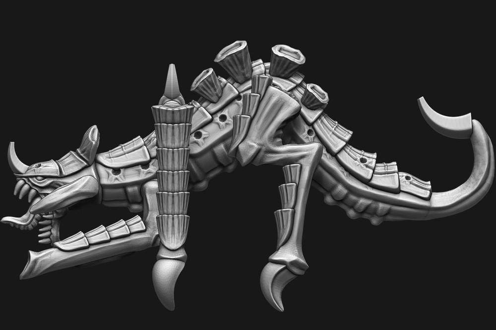 6mm Scale - Epic - SpaceBugs - Titanic Bug - Resin Miniatures