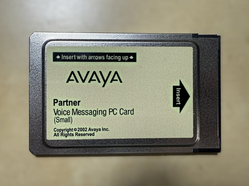 Avaya Partner Voice Messaging PC Card (Small)