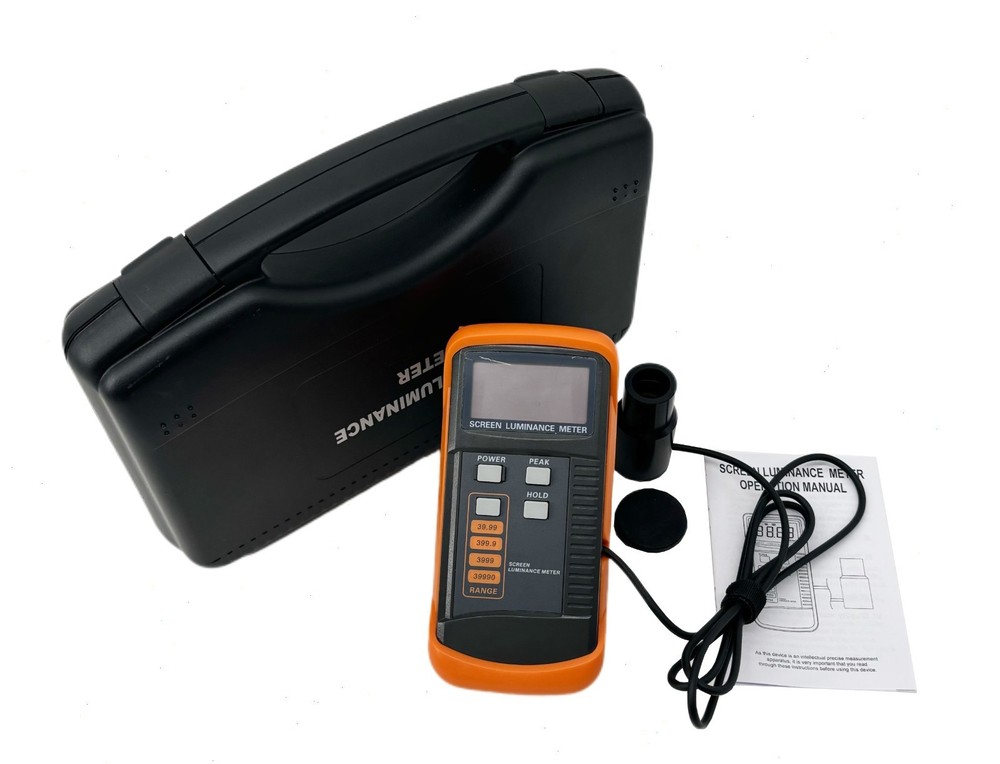Handheld Screen Brightness Meter with 0.01-39990cd/m2 Data Latching Function
