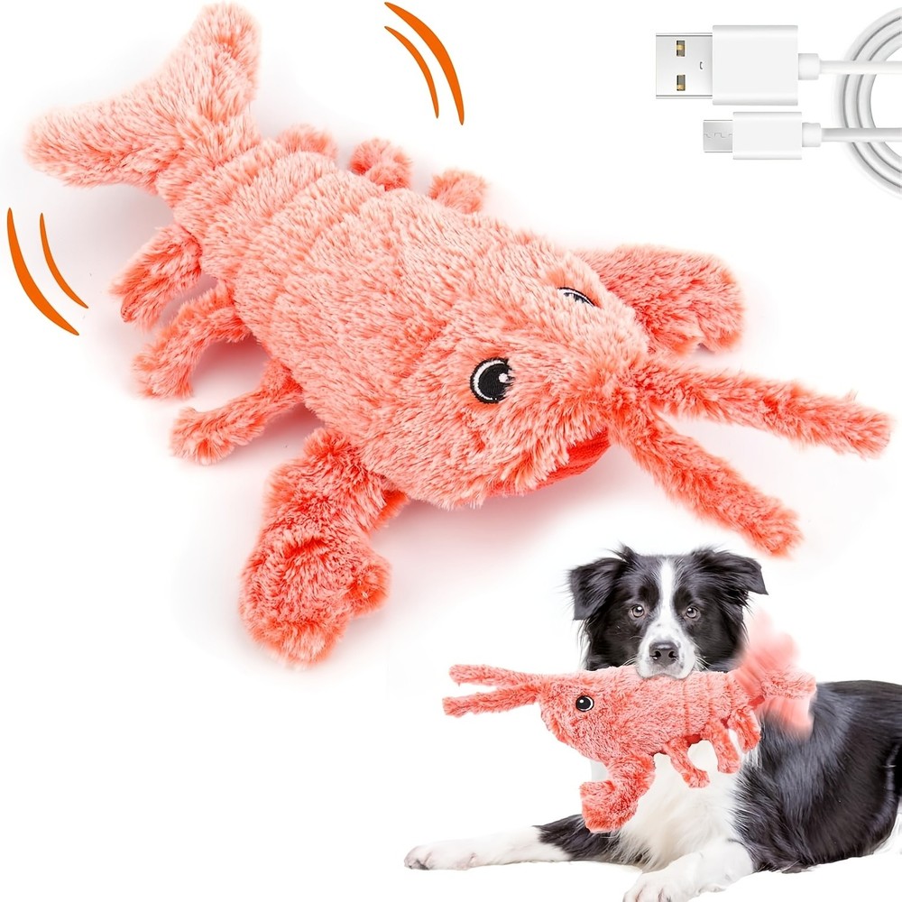 Electronic Gravity Jumping Shrimp Pet Toy