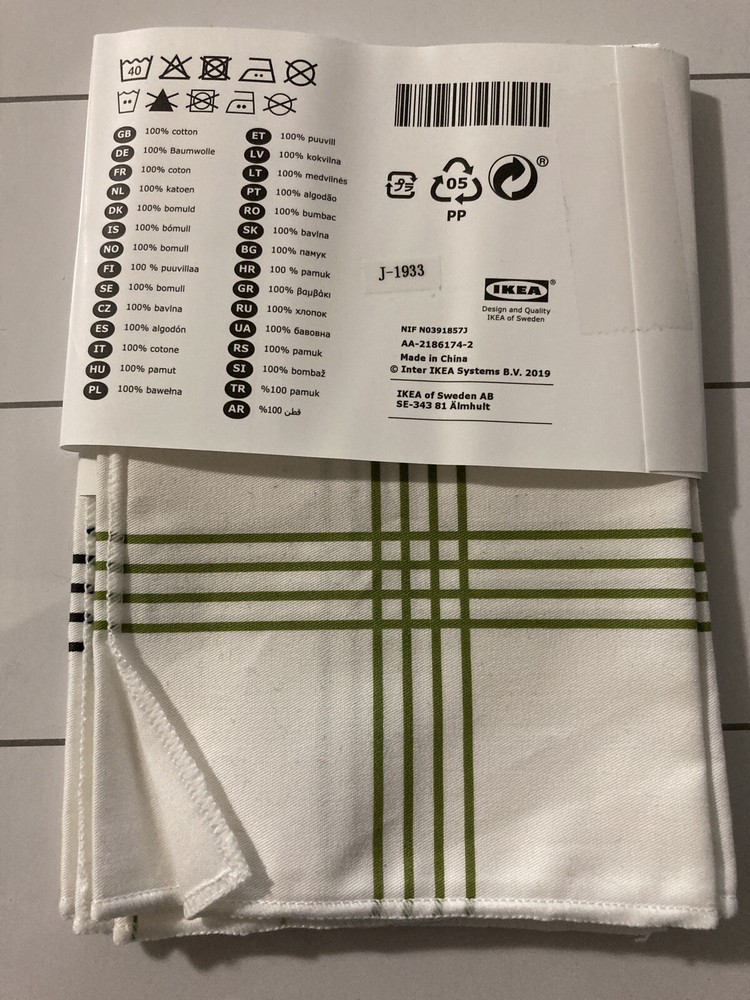 Ikea BORSTAD Cleaning Dust cloth 14x14" / 2 pack