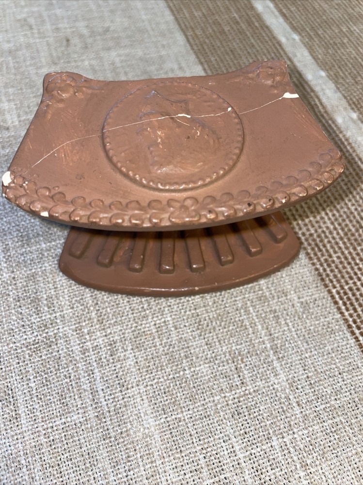 7 book ceramic MATCH BOOK HOLDER