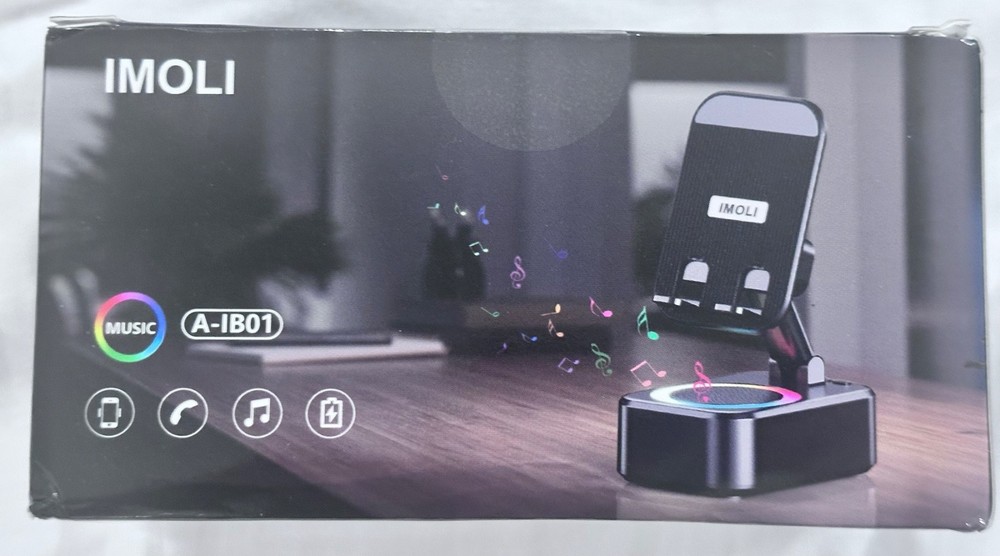 IMOLI Wireless Induction Bluetooth Speaker A-IB01 – 1800mAh Rechargeable