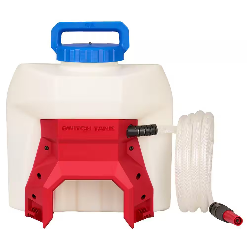 4 Gal. Water Supply Sprayer Tank Assembly with Switch Tank Interchangeable Capab