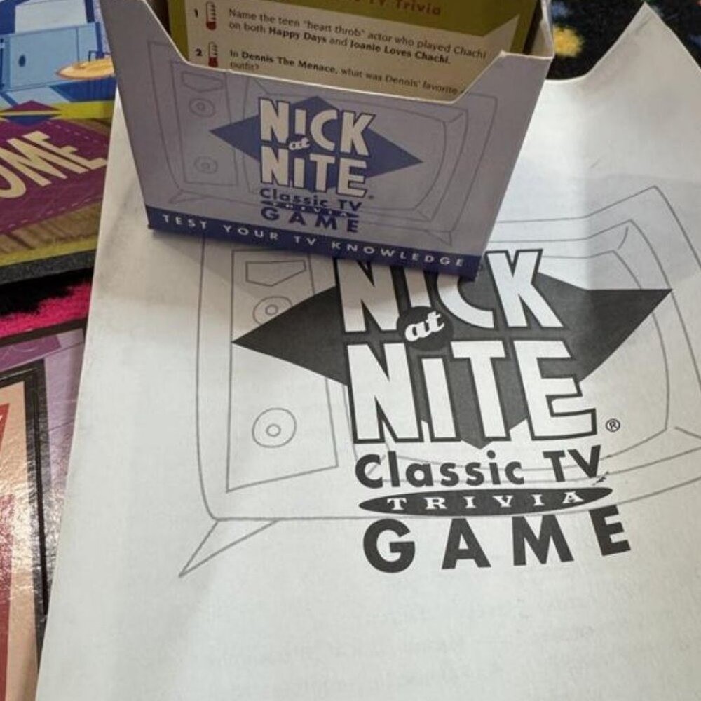 NICK AT NITE TRIVIA GAME