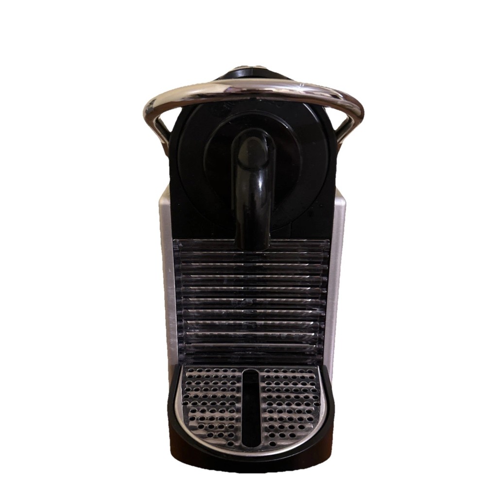Nespresso Pixie EN124S Coffee & Espresso Machine DeLonghi Black/Silver Complete