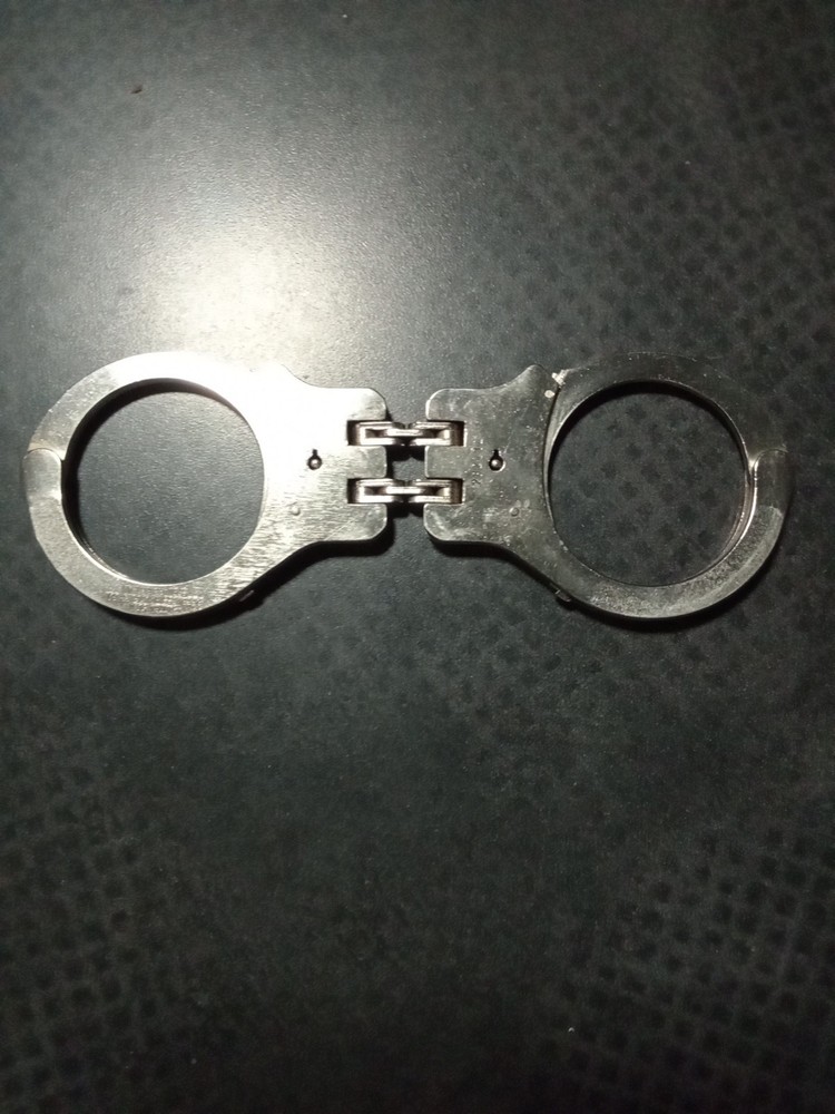 Peerless Model 301 Hinged Handcuffs Cuffs
